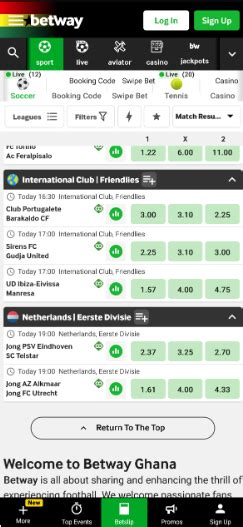 betway ghana app download